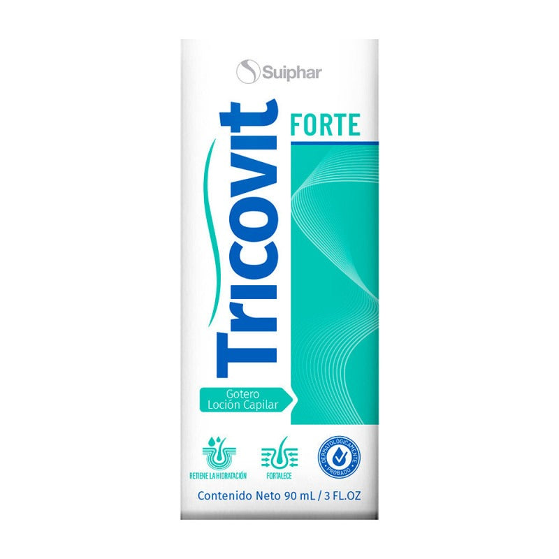 Suiphar Tricovit Forte Loción Capilar en Gotero x90ml