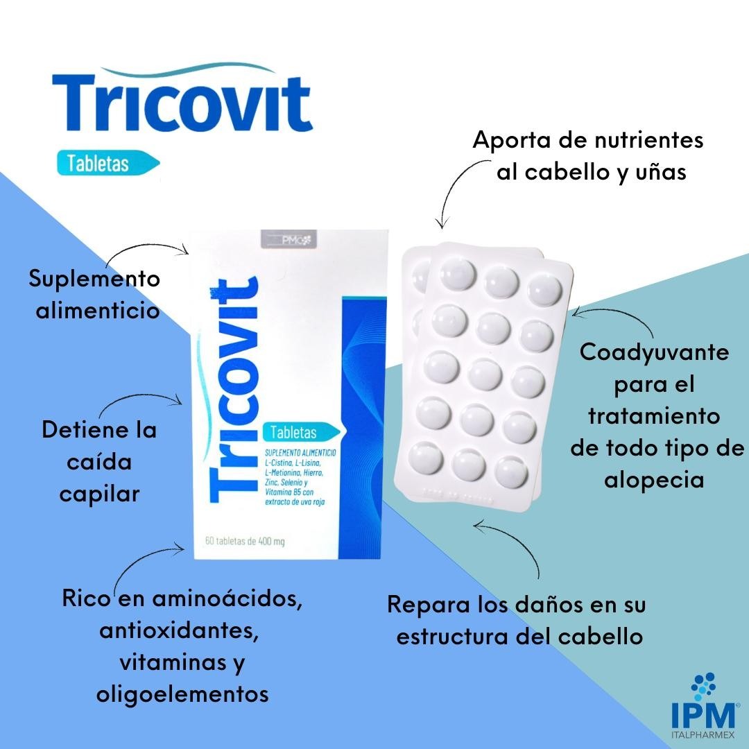 Suiphar Tricovit 400MG X 60 Tabletas