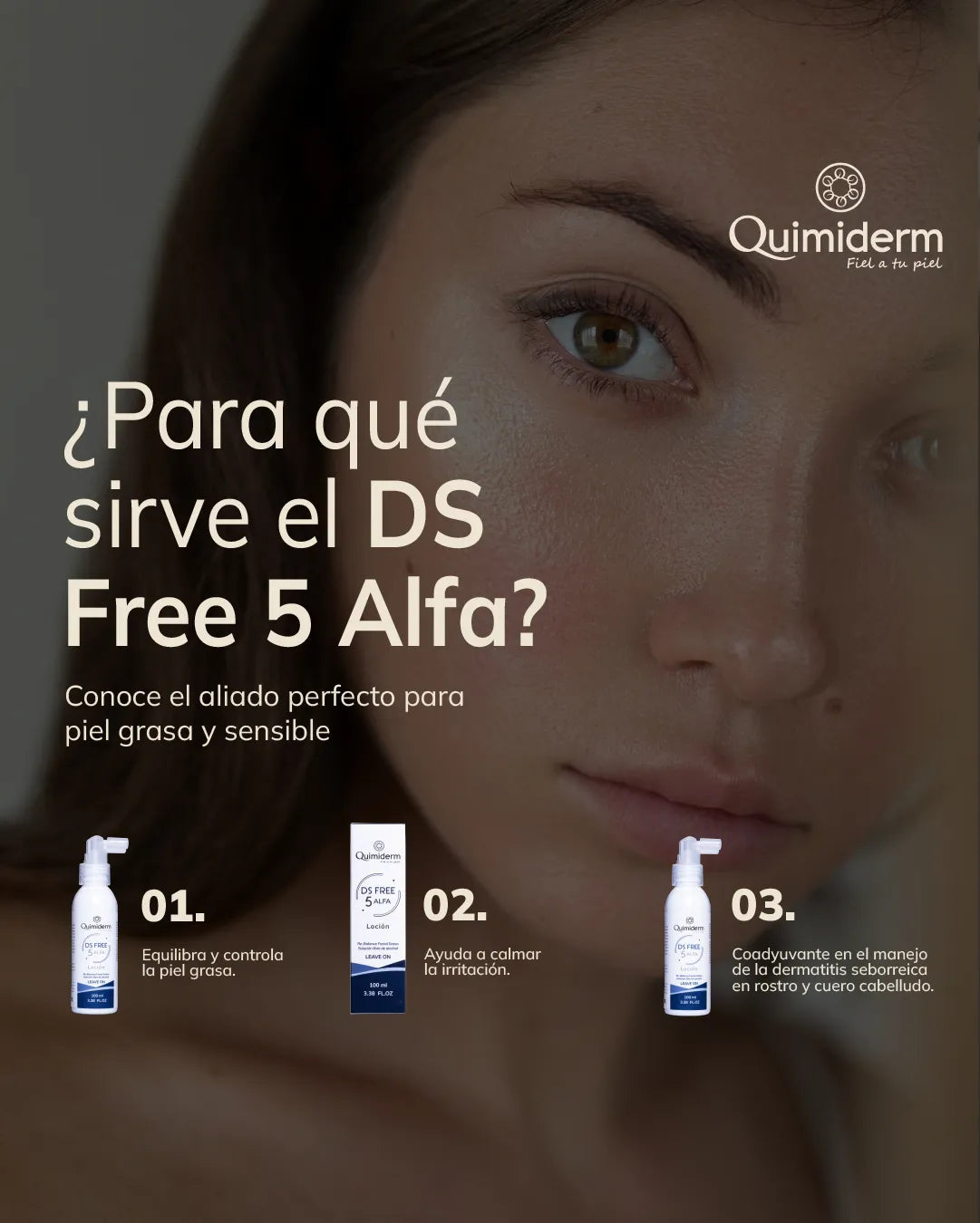 Quimiderm Ds Free 5 Alfa Loción x100ml