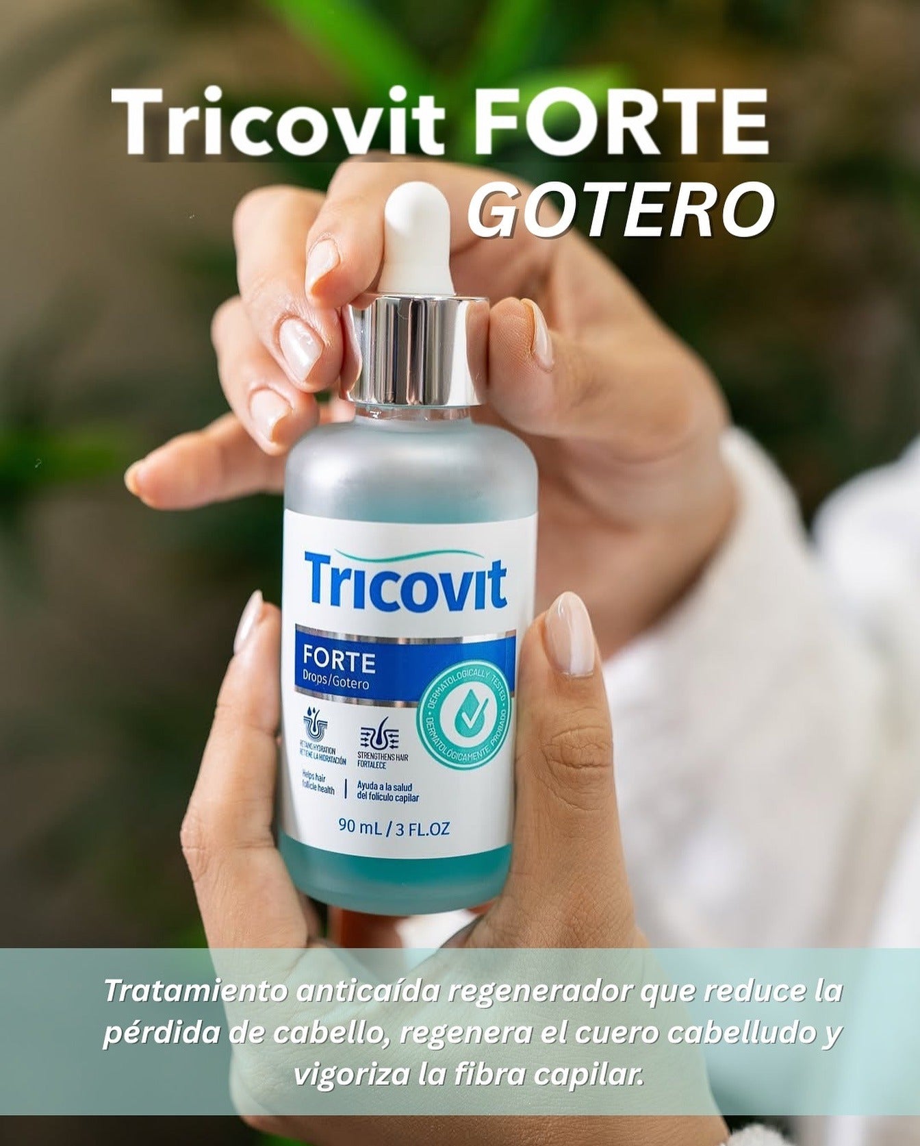 Suiphar Tricovit Forte Loción Capilar en Gotero x90ml