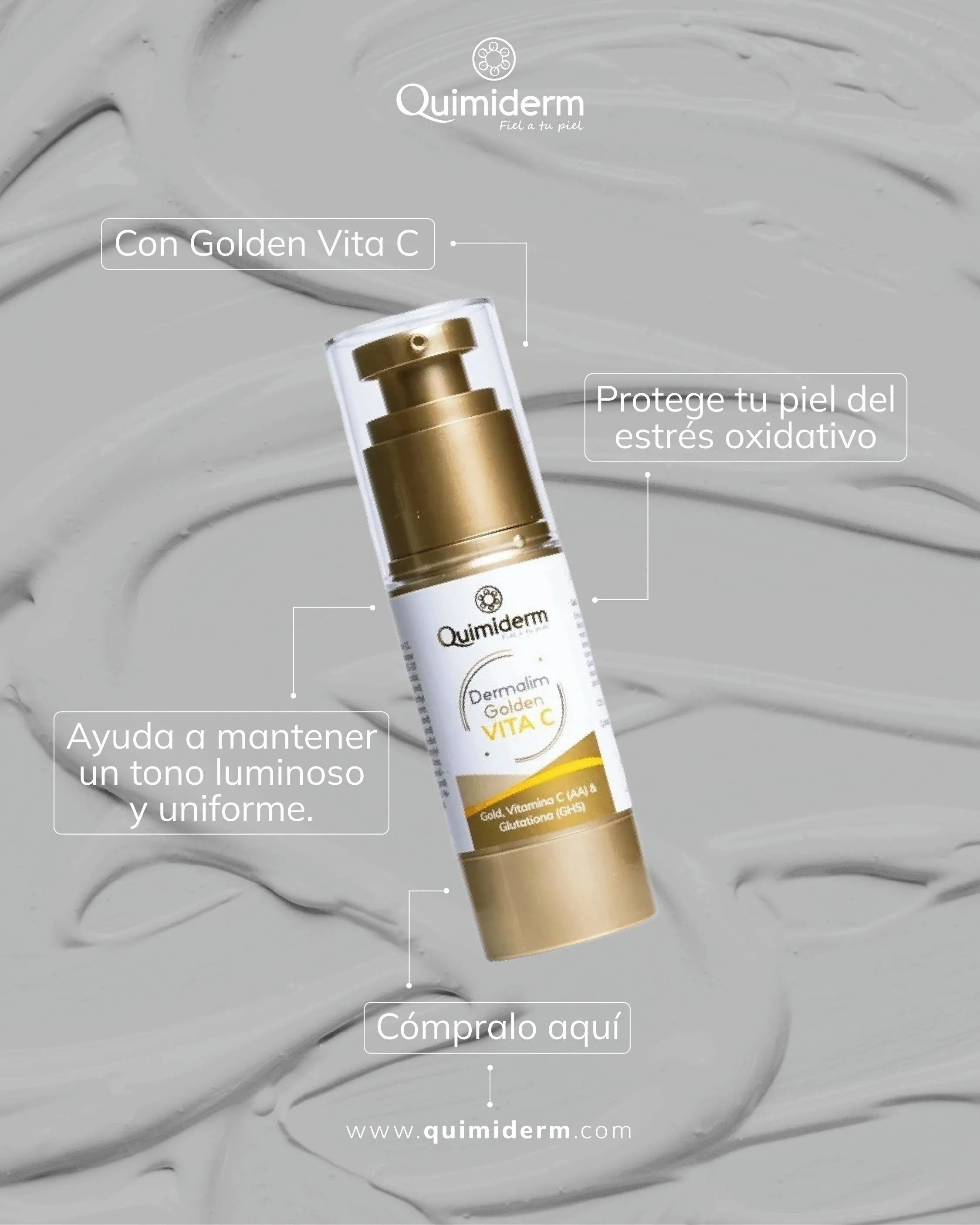 Quimiderm Dermalim Golden Vitamina C x30g