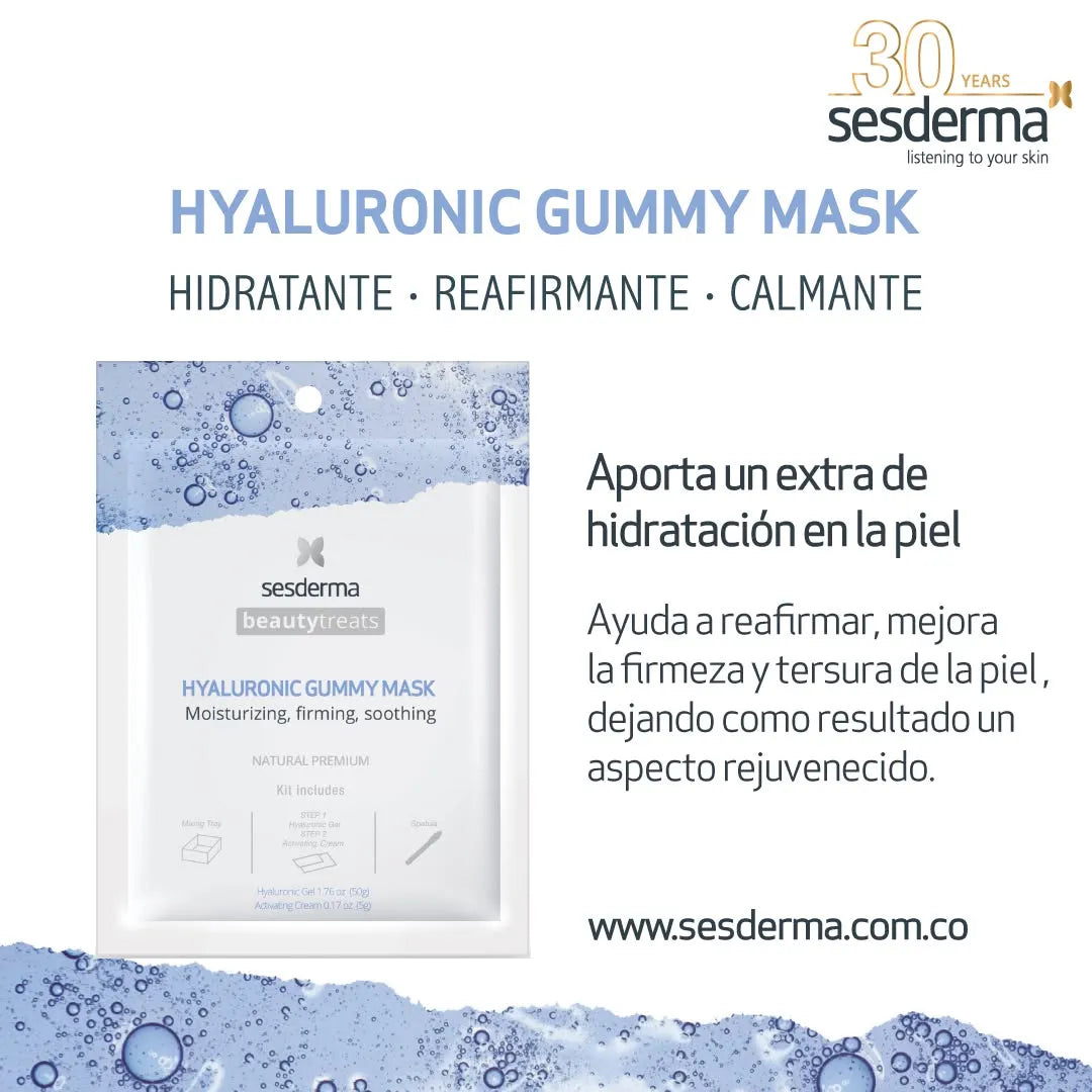 Sesderma Beauty Treats Mascarilla facial hidratante Hyaluronic Gummy Mask x50gr - Outlet