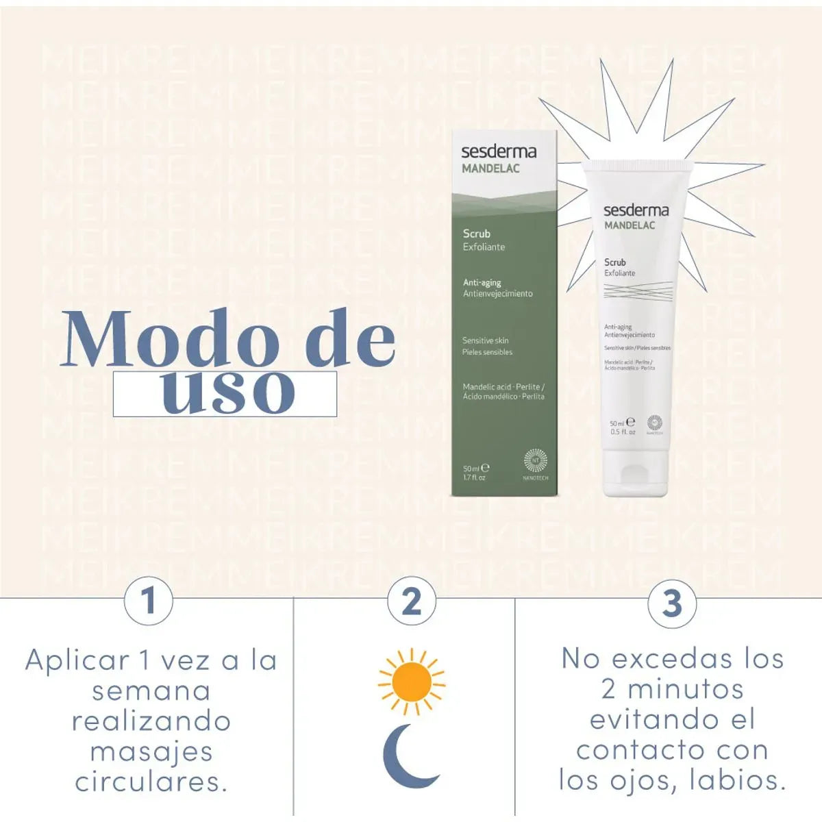 Sesderma Mandelac Scrub Cara Y Cuerpo x50ml