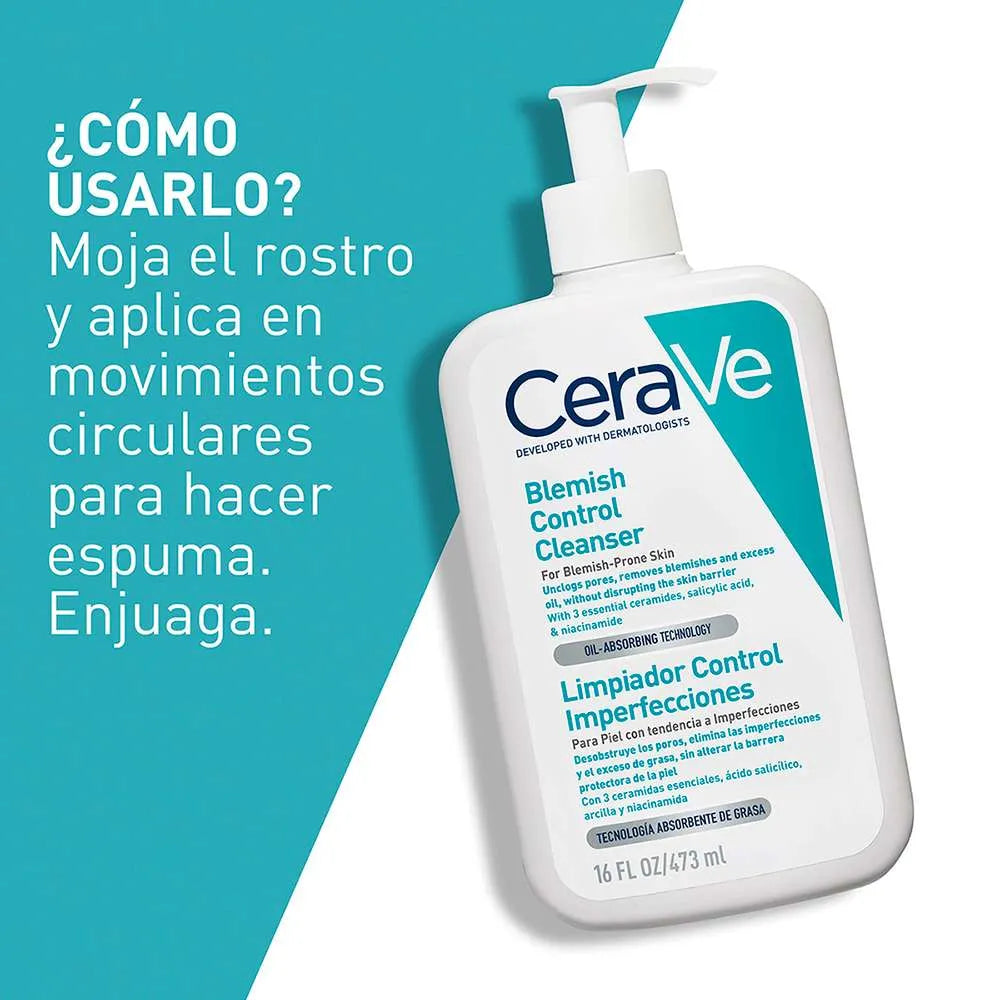 Cerave Blemish Control Cleanser X473ml