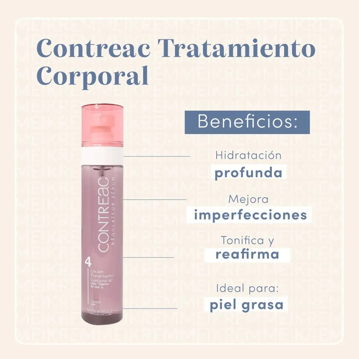 Epidermique Contreac 4 Locion Corporal x110ml