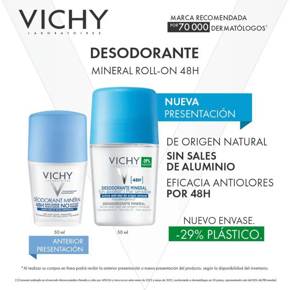 Vichy Deo Mineral Roll-On X 50ml