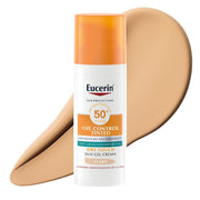 Eucerin sun face oil imperfecciones control tono claro