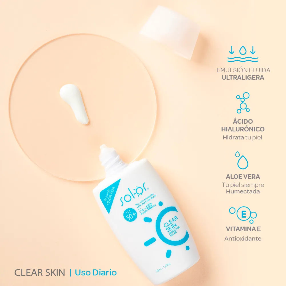 Quifarma Solor Clear Skin SPF 50+ x50ml