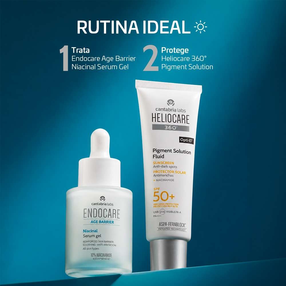 KIT ENDOCARE Barrier Niacinal Serum + Heliocare 360° Pigment