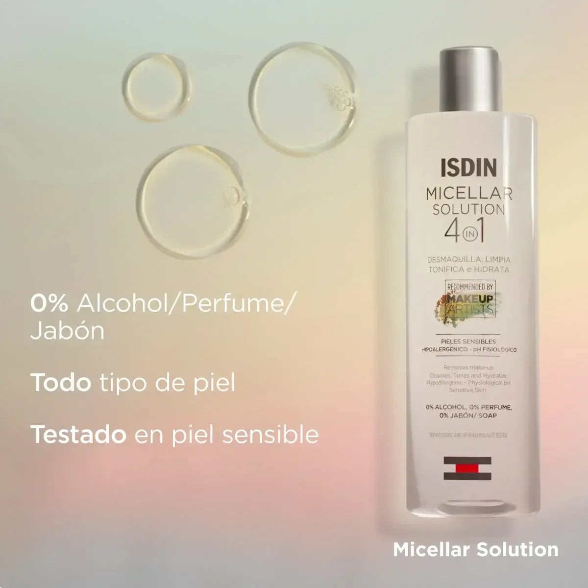 Isdin Solución Micelar 4 en 1 x400ml