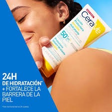 CERAVE LOCION PROTECTORA INVISIBLE HIDRATANTE SPF 50+ X 74G