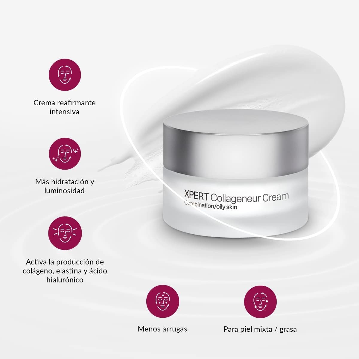 primaderm xpert collageneur cream antiedad piueles mixtas / grasa