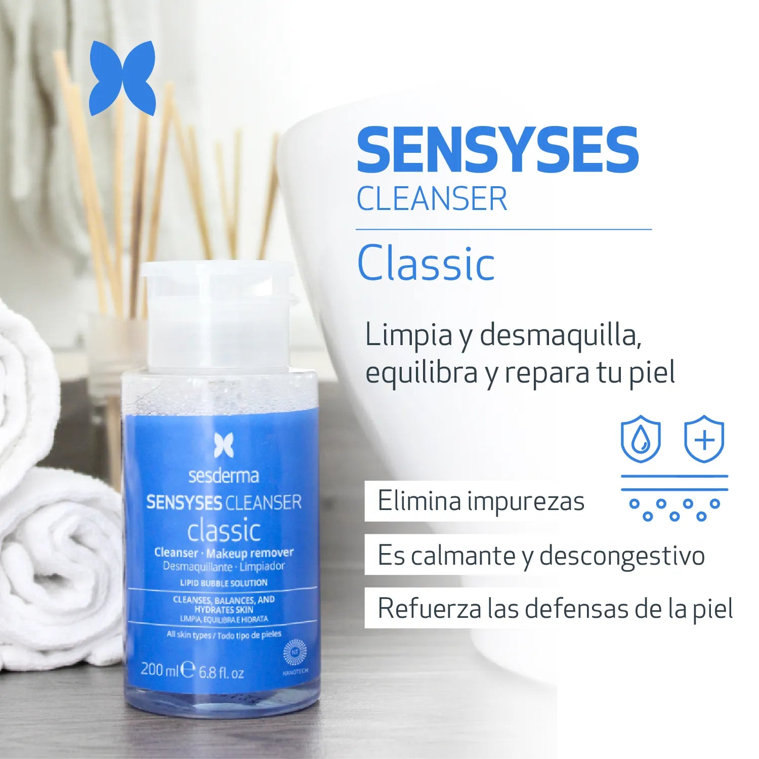 Sesderma Sensyses Cleanser Classic x200ml