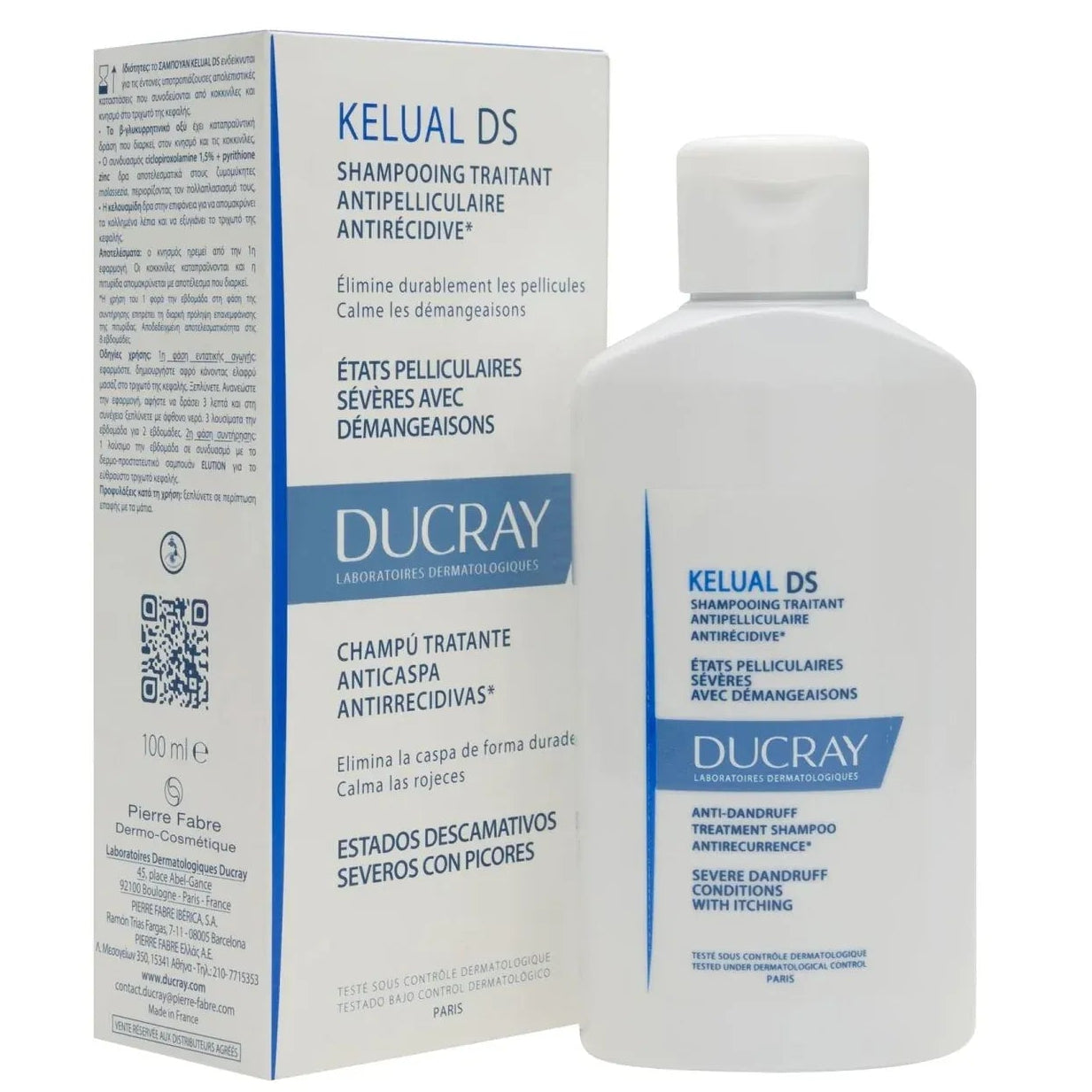 Ducray Kelual DS Champú x100ml