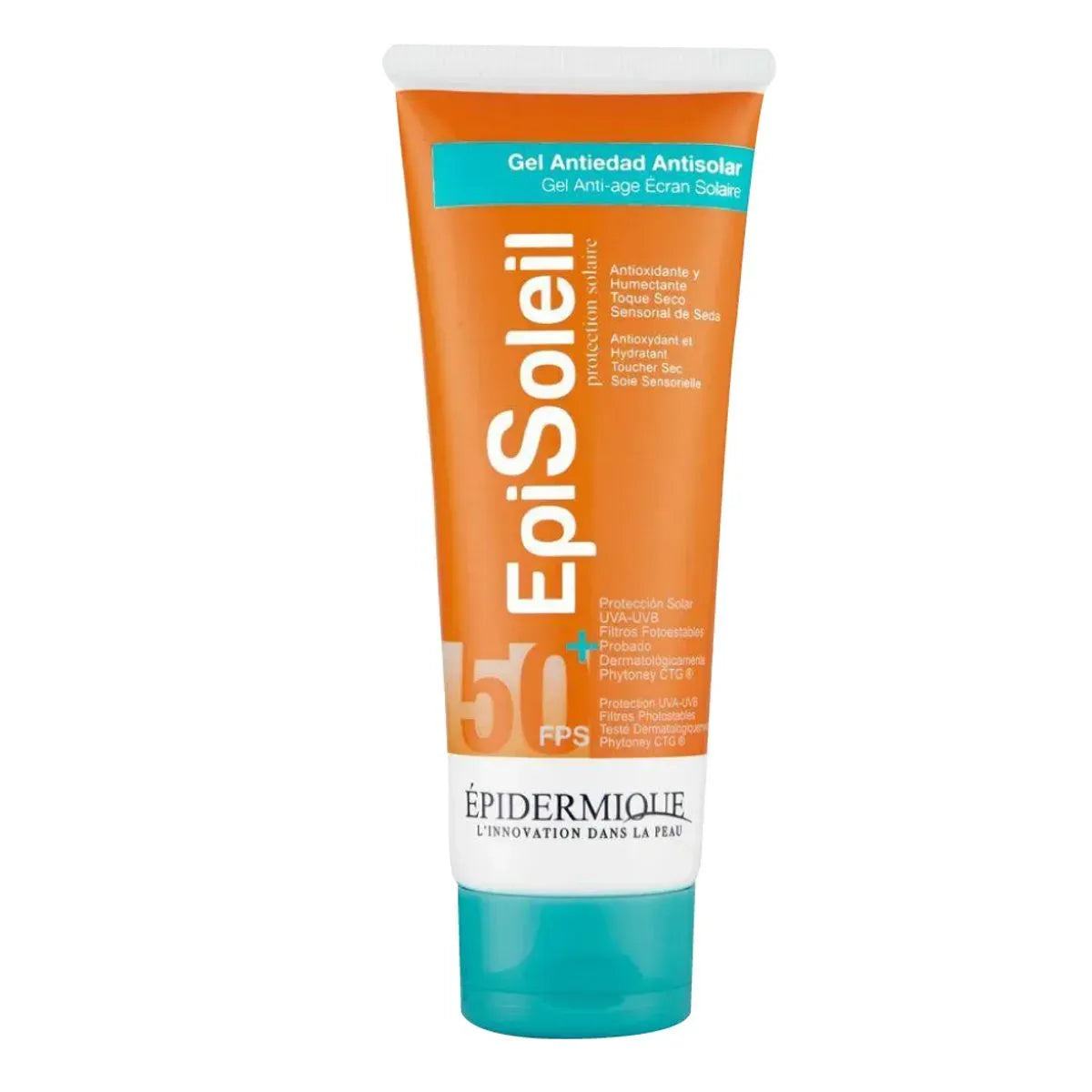 Epidermique Episoleil Gel Antiedad Antisolar SPF50+ x70gr