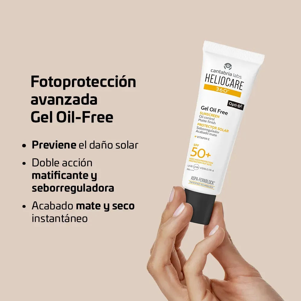 Heliocare 360° Fotoprotector Gel Oil Free SPF50+ x50ml