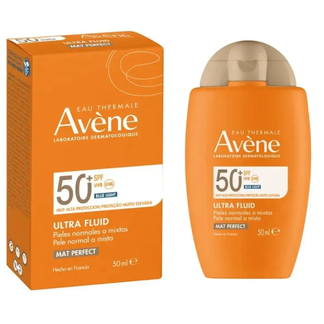 Avene Solar Mat Perfect Unificante Fluido Color Toque Seco SPF50+ x50ml