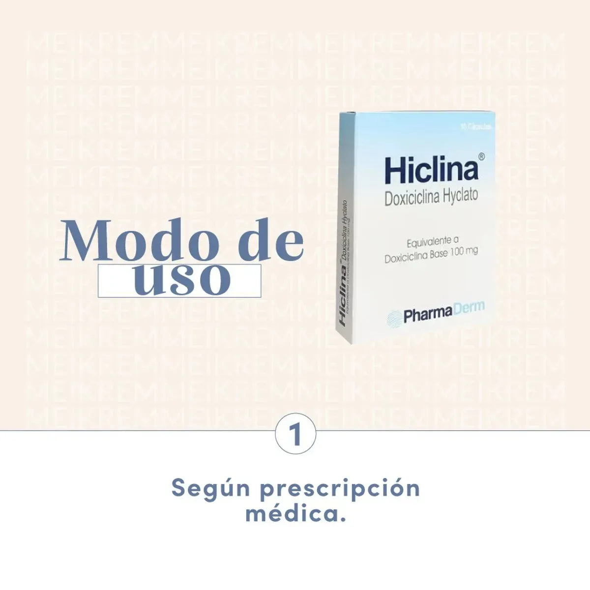 Pharmaderm Hiclina x10 Cápsulas