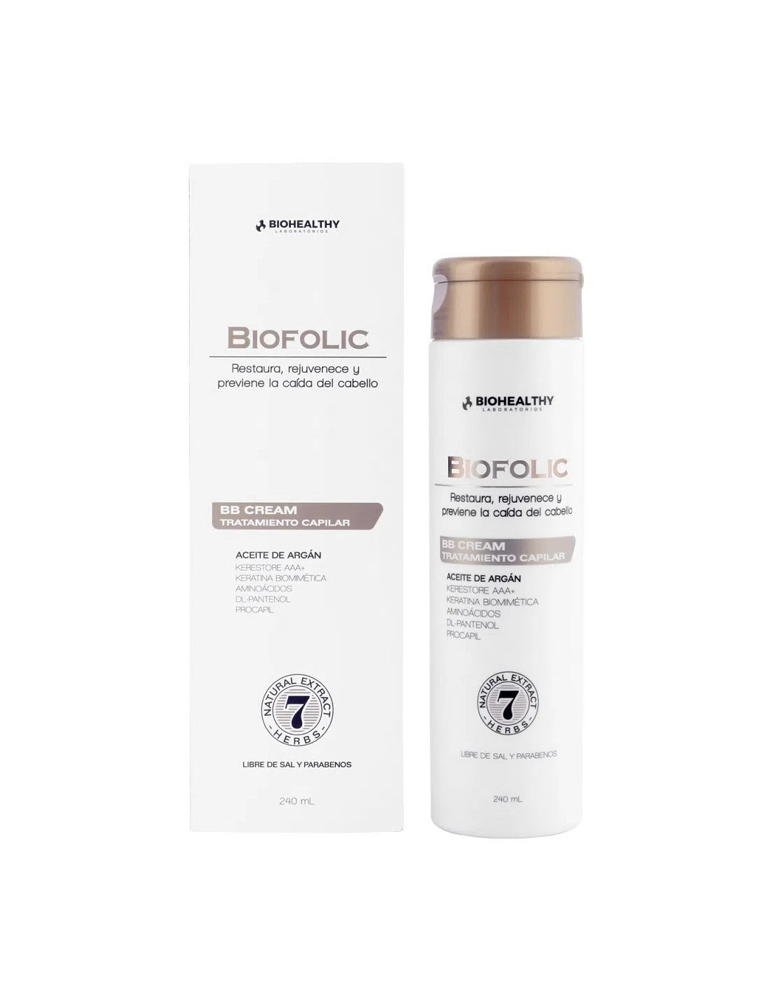 Biohealthy Biofolic BB Cream Acondicionador Capilar x240ml