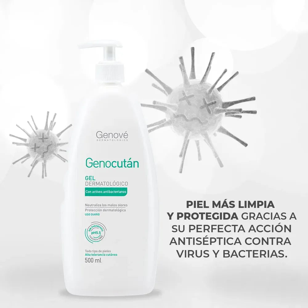 Genové Genocutan Gel Dermatológico x500ml