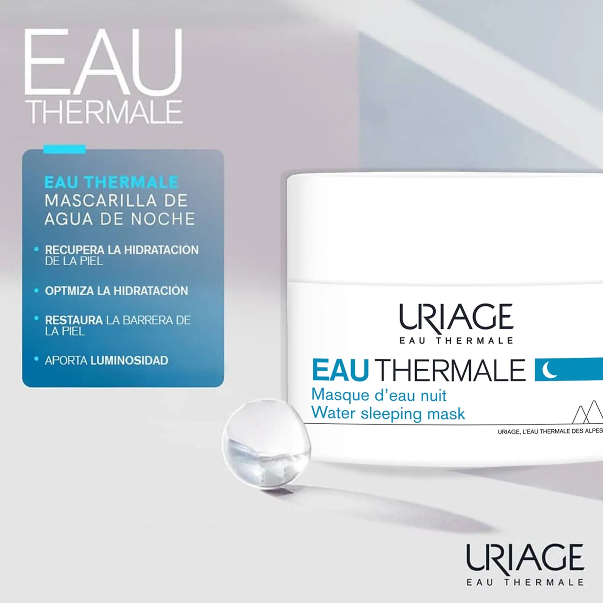Uriage Agua Termal Mascarilla de Noche x50ml