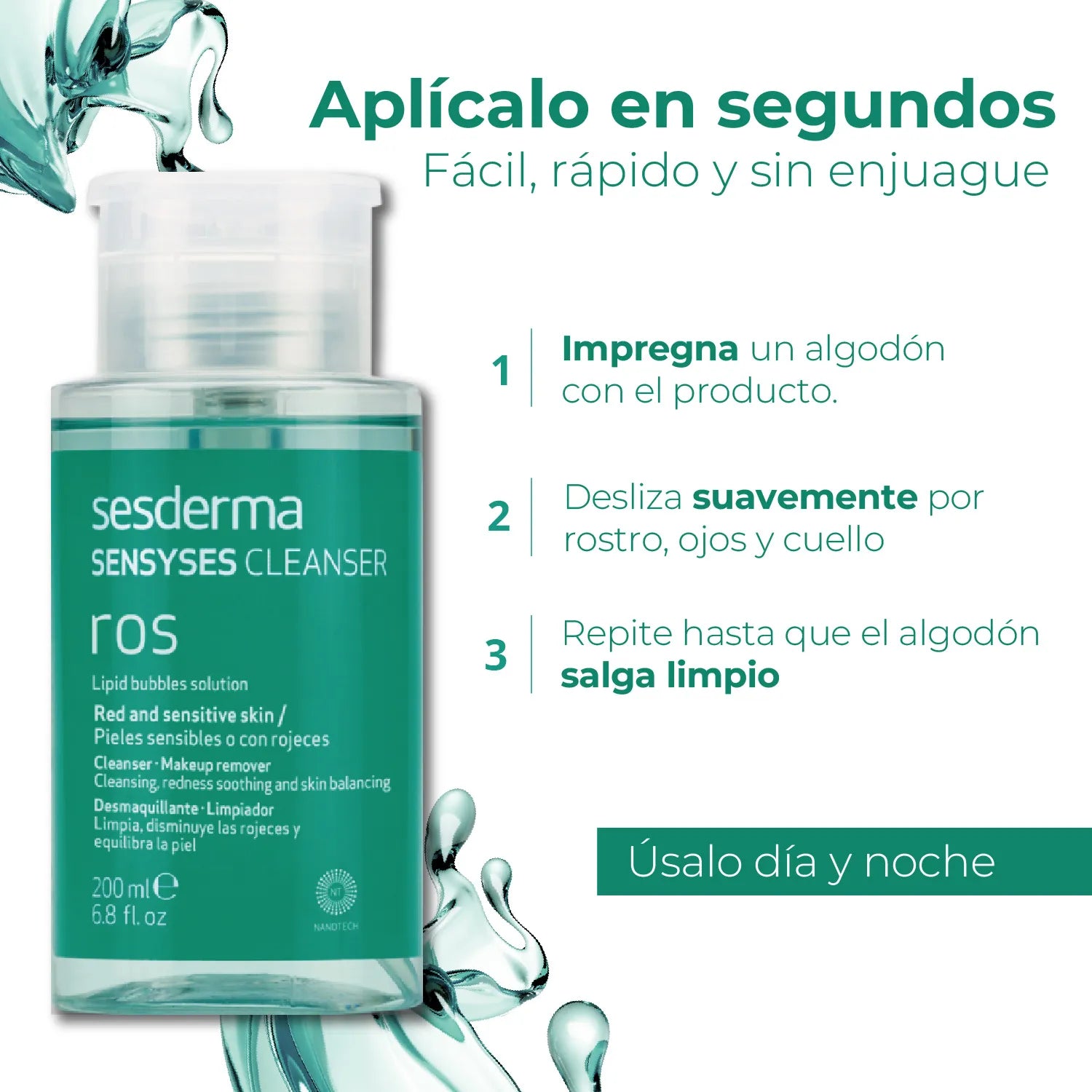 Sesderma Sensyses Cleanser Ros x200ml