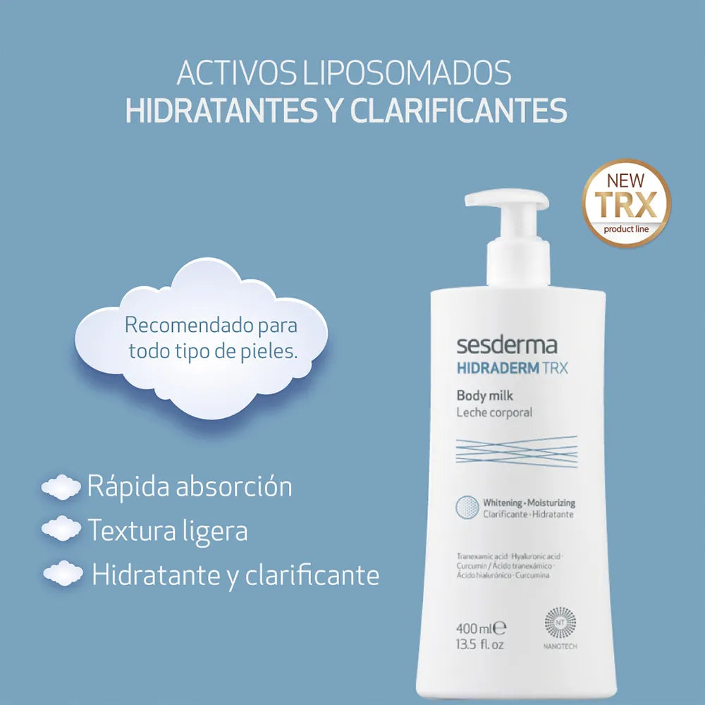 Sesderma Hidraderm TRX Whitening Leche Corporal x400ml
