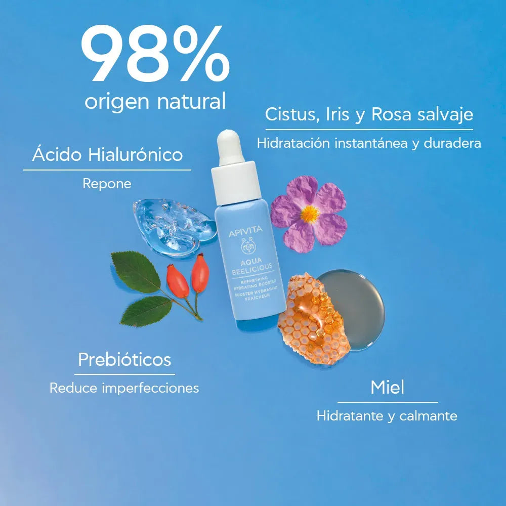 Apivita Kit Reparación e Hidratación para Mamá (HA5Honey Repair-Black Detox-Aqua Beelicious)