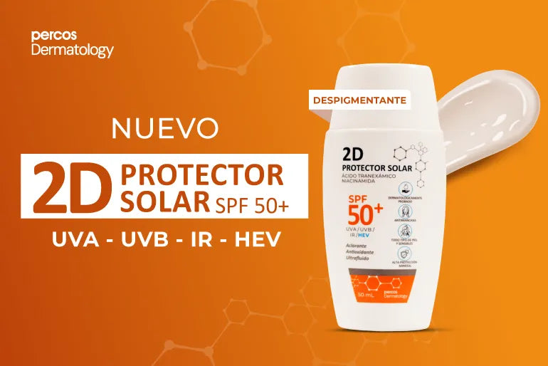 Percos 2D Dermatology Protector Solar SPF50 X 50ML