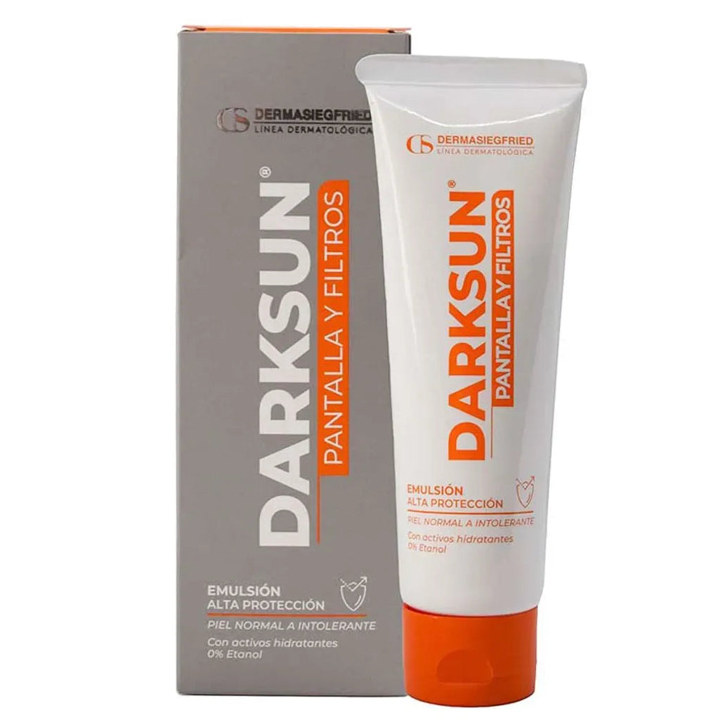 Dermasiegfried Darksun Pantalla y Filtro Solar Crema x120g