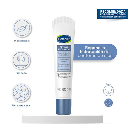 Cetaphil Optimal Hydration Sérum Contorno de Ojos Refrescante x15ml