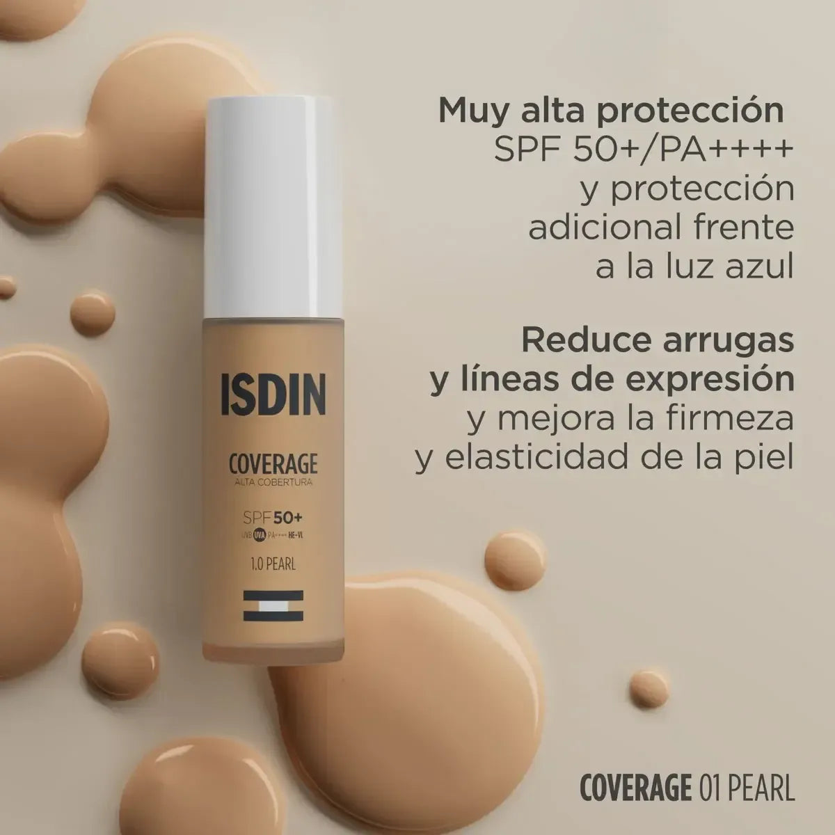 Isdin Coverage 1.0 Pearl SPF50+ x30gr