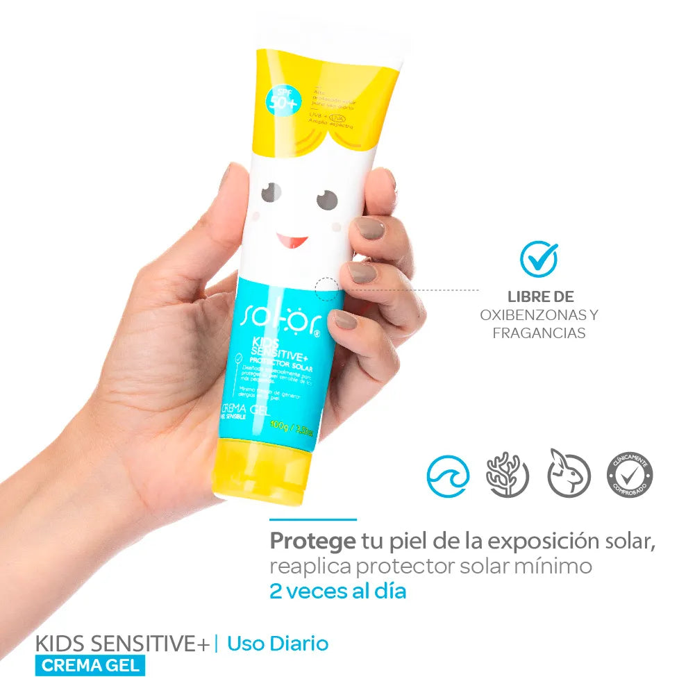 Solor Kids Sensitive+ SPF 50+ x100Gr