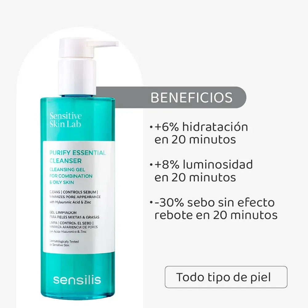 Sensilis Purify Essential Cleanser x400ml