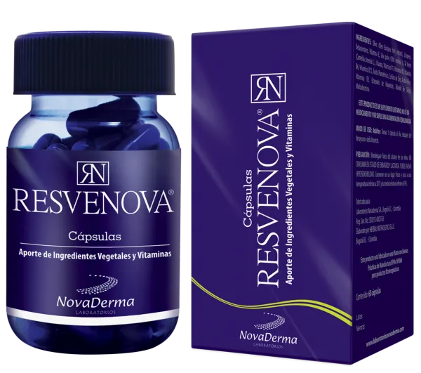 Novaderma Resvenova x60 Capsulas