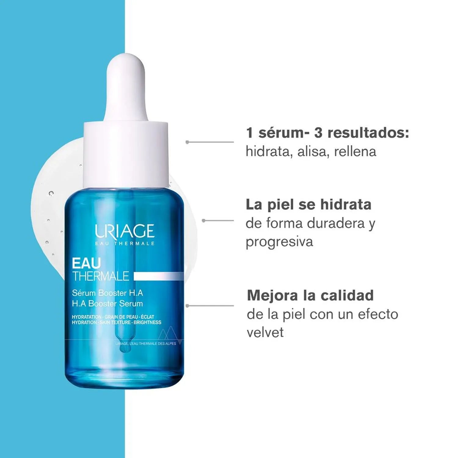 Uriage Agua Termal Sérum Booster H.A x30ml
