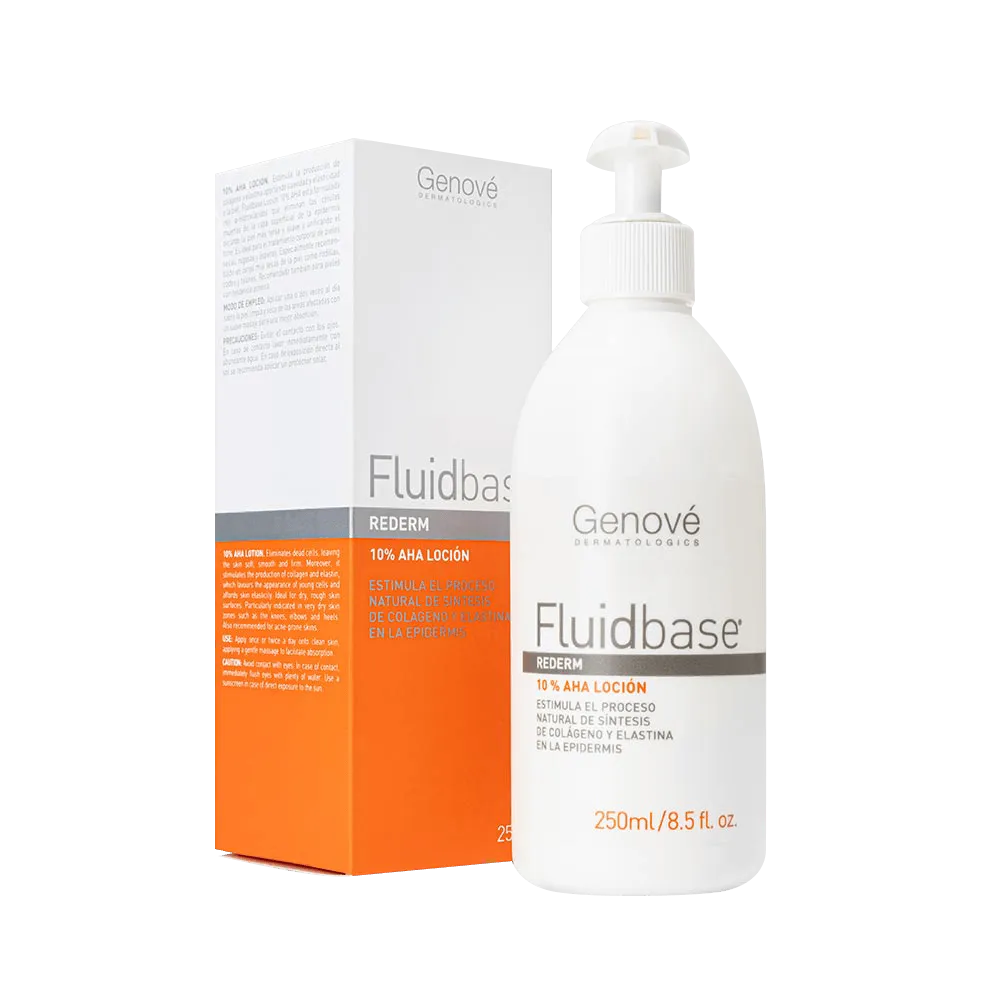 Genové Fluidbase Rederm Loción 10% AHA x250ml