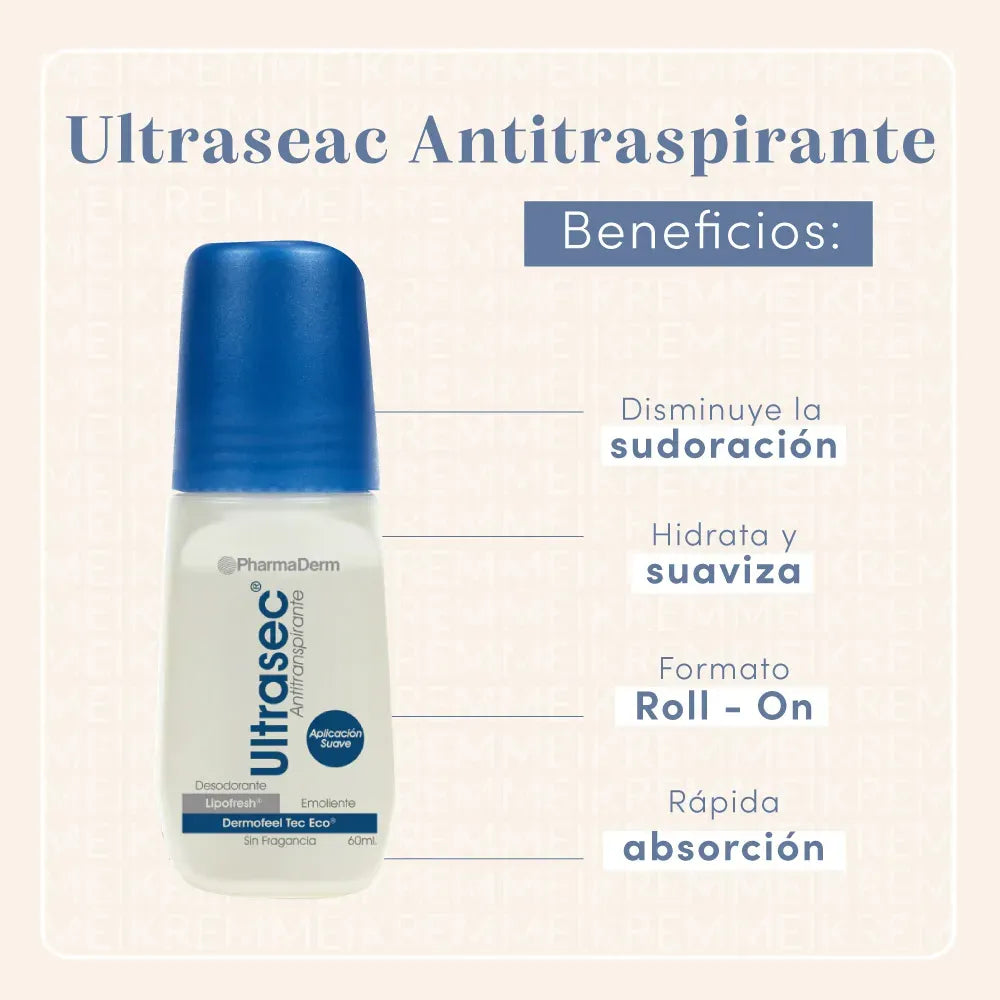 Pharamerm Ultrasec Roll On x60ml