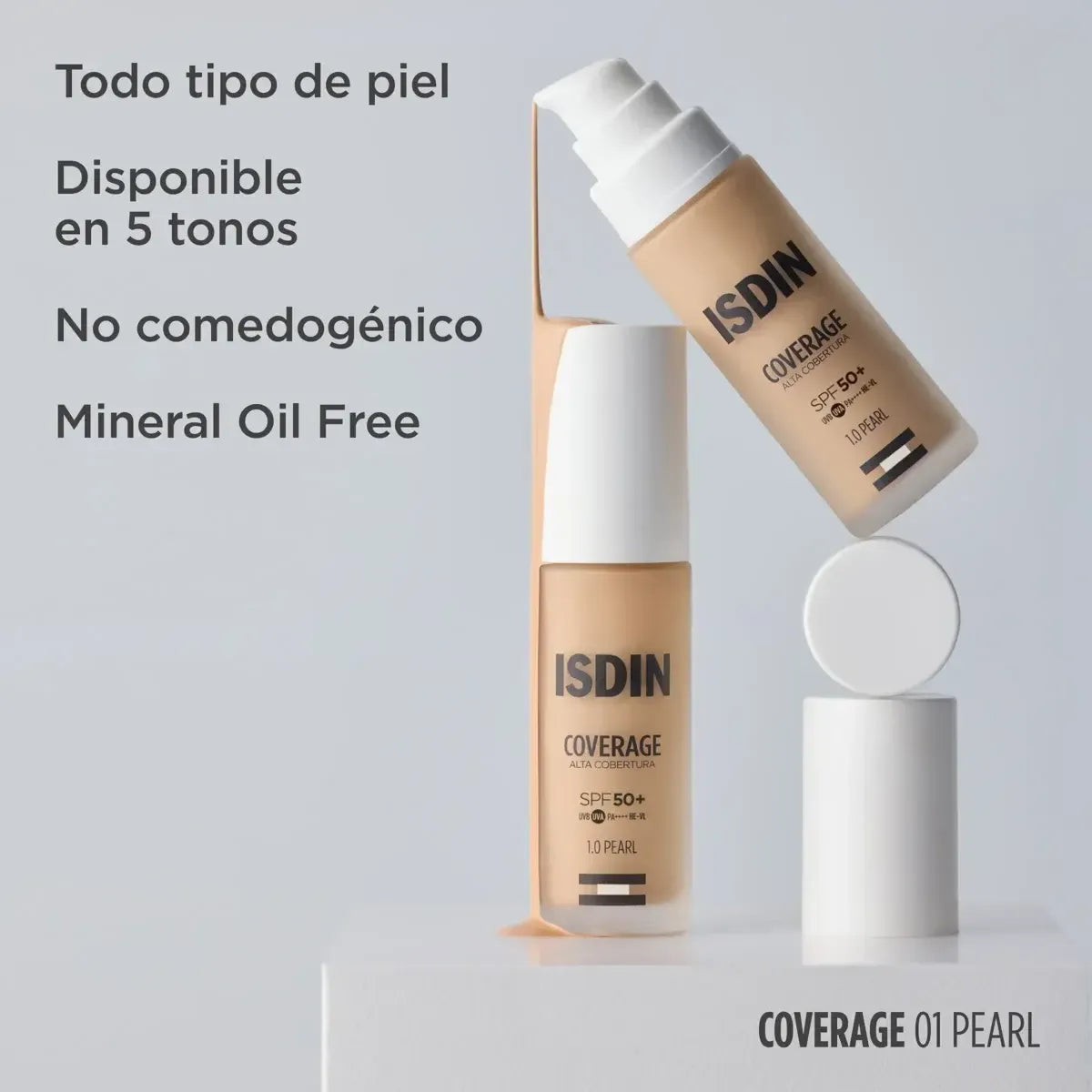 Isdin Coverage 1.0 Pearl SPF50+ x30gr
