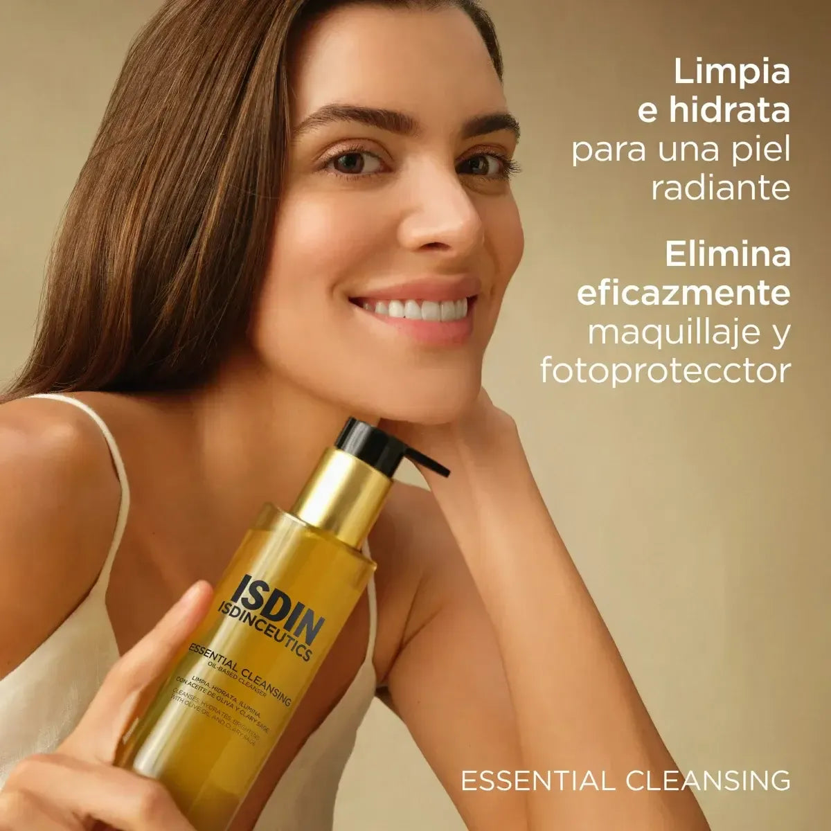 Isdinceutics Essential Cleansing Aceite Limpiador Facial x200ml