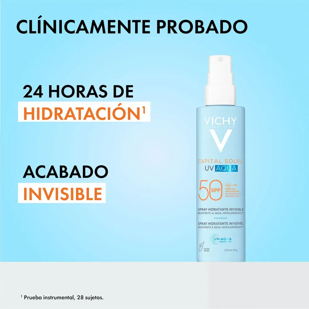 Capital Soleil Uv Aqua Spray Spf50 - Vichy 200 ml