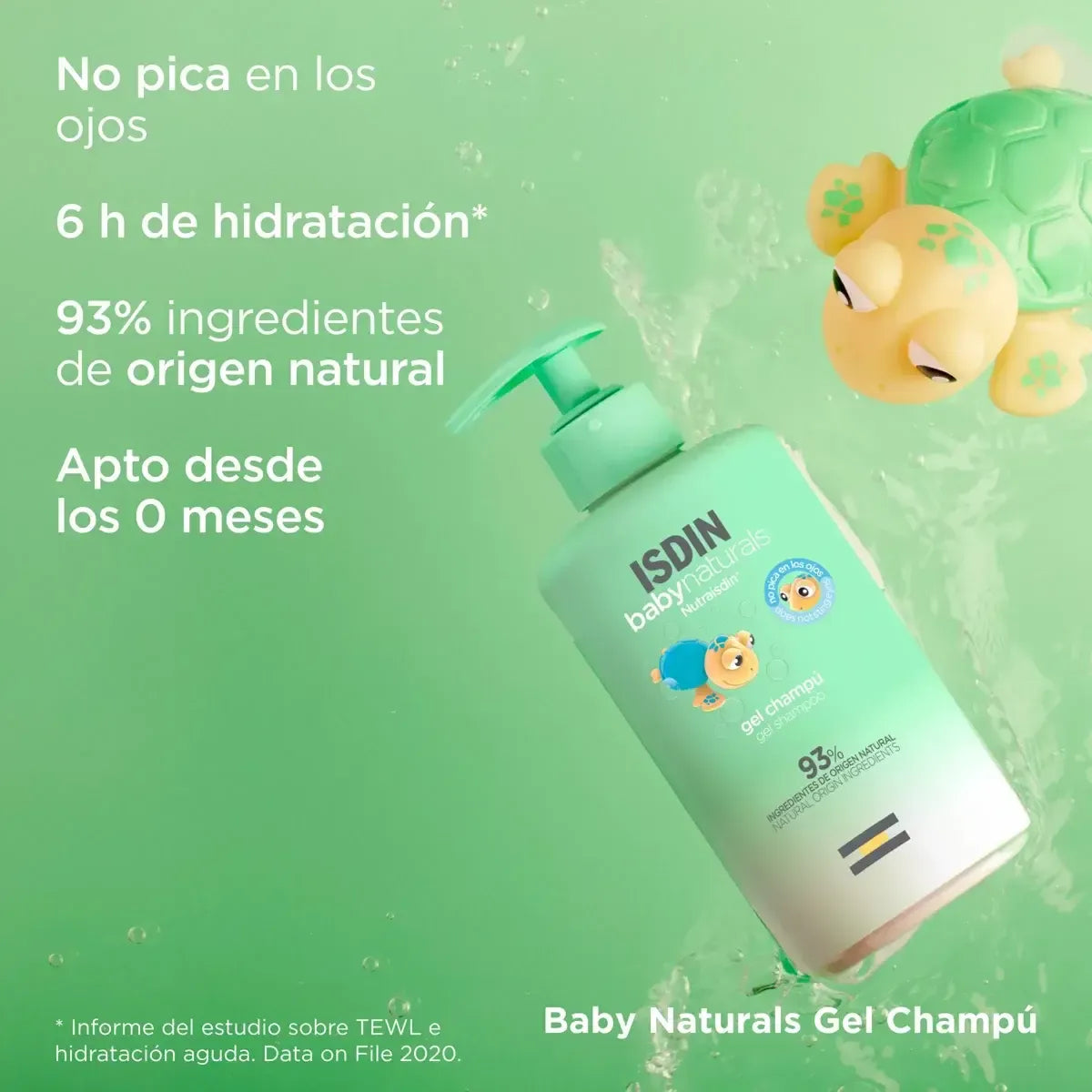 Isdin Baby Naturals Gel Champú x400ml