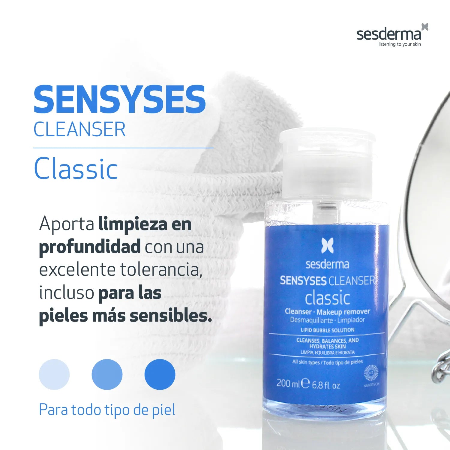 Sesderma Sensyses Cleanser Classic x200ml