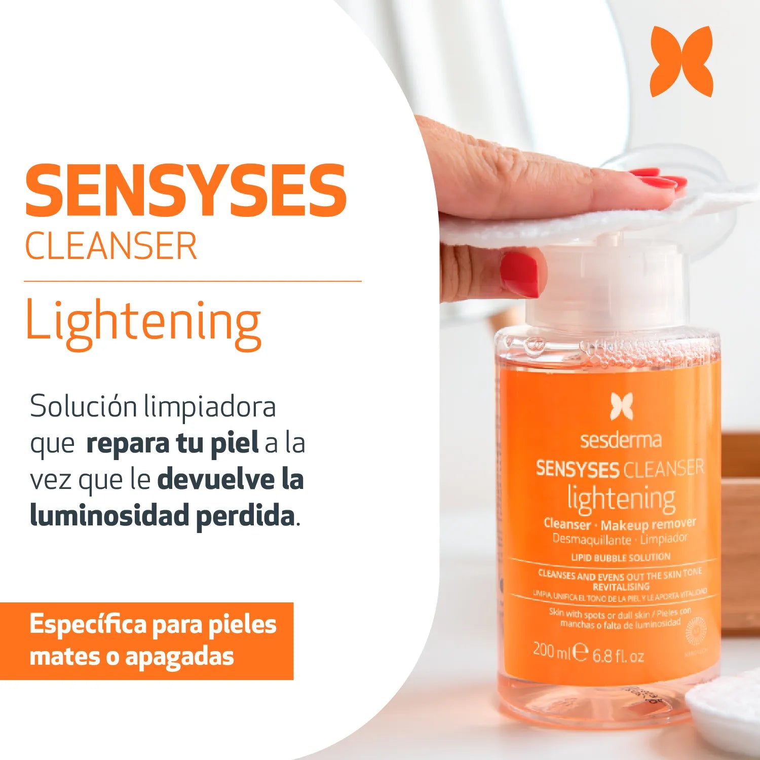 Sesderma Sensyses Cleanser Lightening x200ml