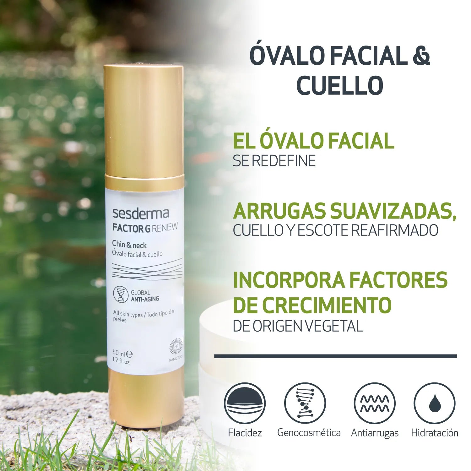 Sesderma Factor G Óvalo Facial y Cuello x50ml