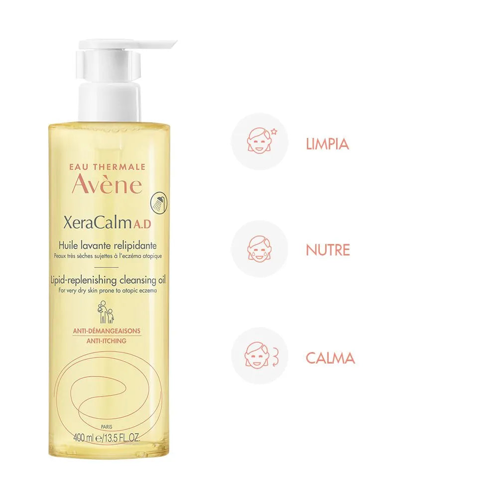 Avene XERACALM AD Aceite Limpiador Relipidizante x400ml