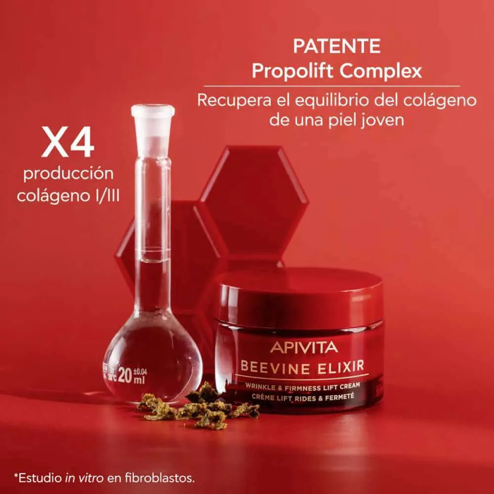 Apivita Beevine Elixir Wrinkle y Firmness Lift Cream Texture x50ml