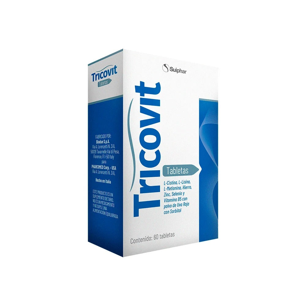 Tricovit  400 MG Caja X60 Tabletas x OUTLET
