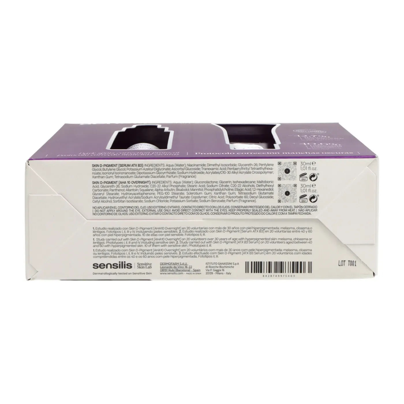 Sensilis Kit Protocolo Skin D-Pigment