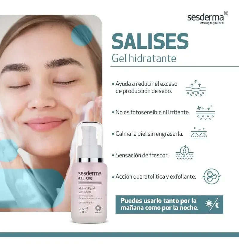 Sesderma Salises Gel Hidratante x50ml